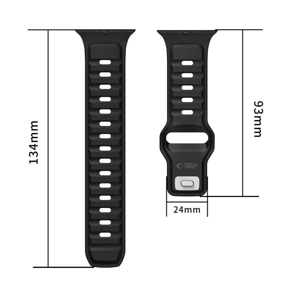 Kaiš Tech-Protect Iconband Line za Apple Watch 49mm / 46mm / 45mm / 44mm serije, Zelena
