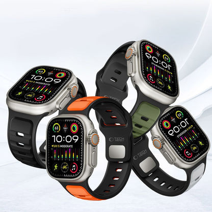Kaiš Tech-Protect Iconband Line za Apple Watch 49mm / 46mm / 45mm / 44mm serije, Zelena
