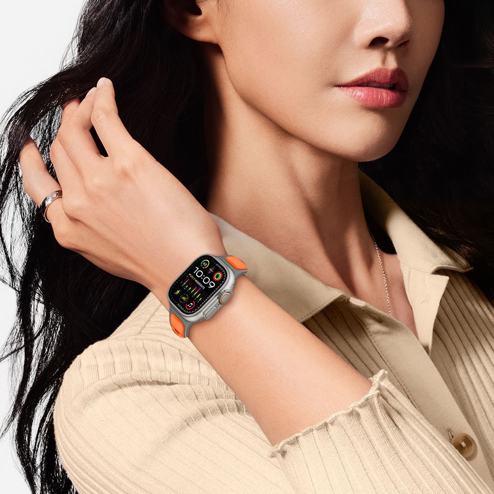 Kaiš Tech-Protect Iconband Line za Apple Watch 49mm / 46mm / 45mm / 44mm serije, Crni