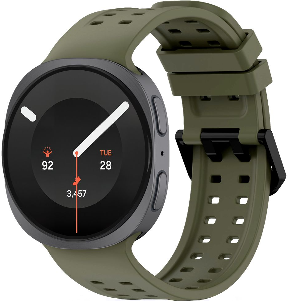 Tech-Protect Silicone Air kaiš za Samsung Galaxy Watch9 / Watch8 / Watch8 Classic Series, Zelena