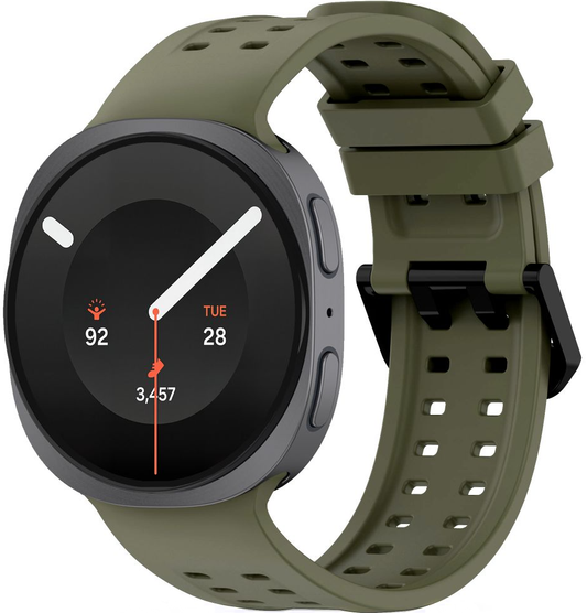 Tech-Protect Silicone Air kaiš za Samsung Galaxy Watch9 / Watch8 / Watch8 Classic Series, Zelena