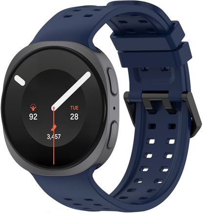 Tech-Protect Silicone Air kaiš za Samsung Galaxy Watch9 / Watch8 / Watch8 Classic Series, Tamnoplava