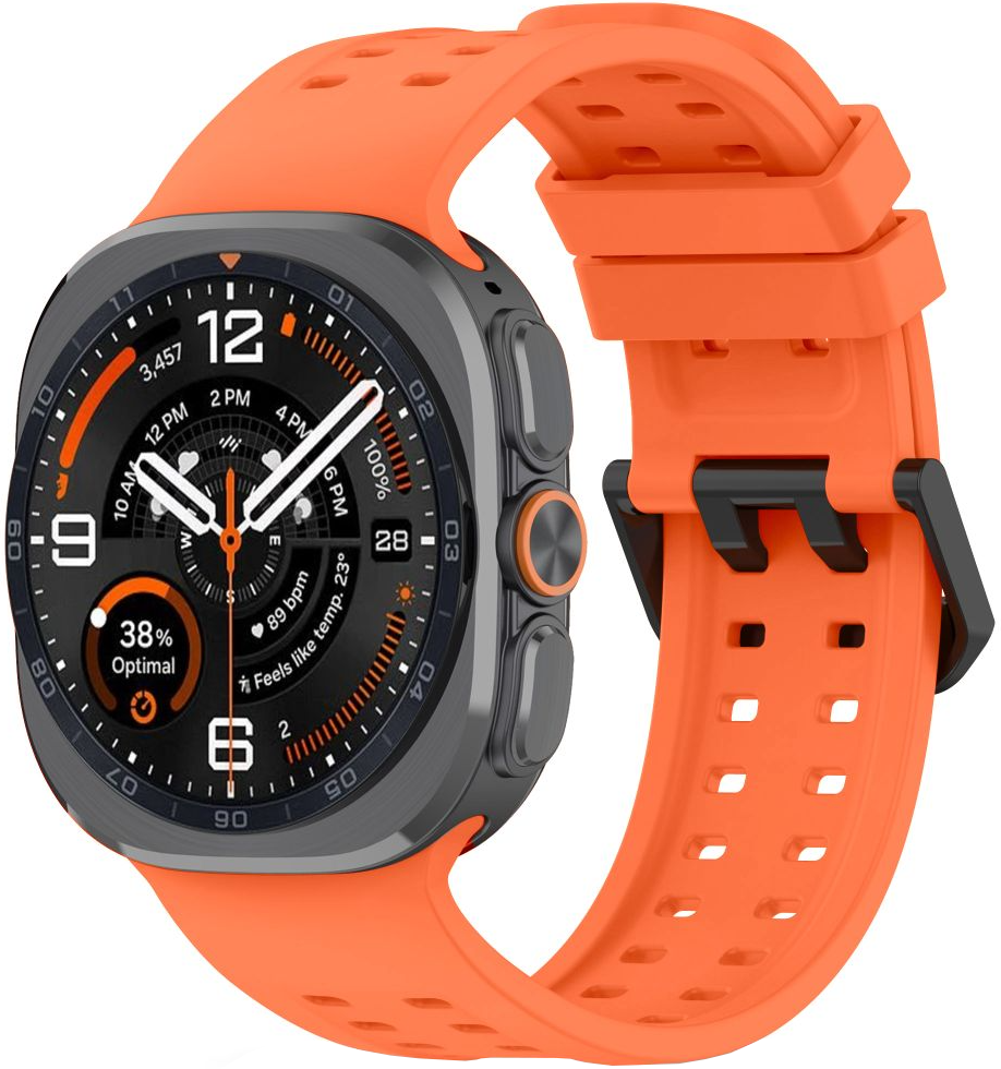 Kaiš Tech-Protect Silicone Air za Samsung Galaxy Watch Ultra Series, Narandžasta