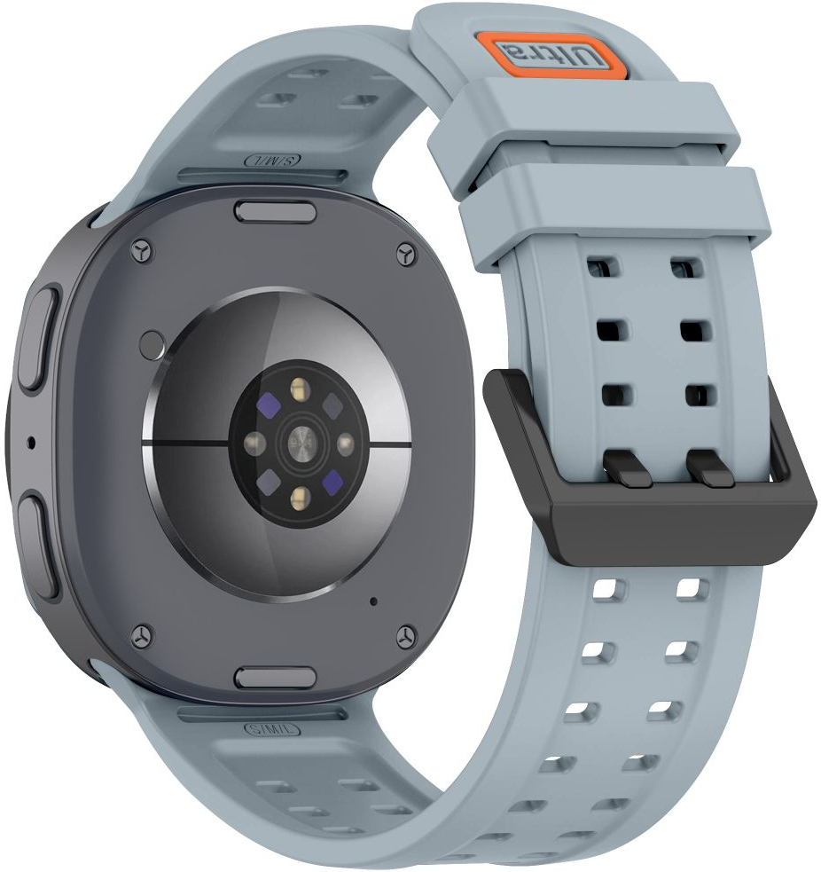 Kaiš Tech-Protect Silicone Air za Samsung Galaxy Watch9 / Watch8 / Watch8 Classic Series, Siva