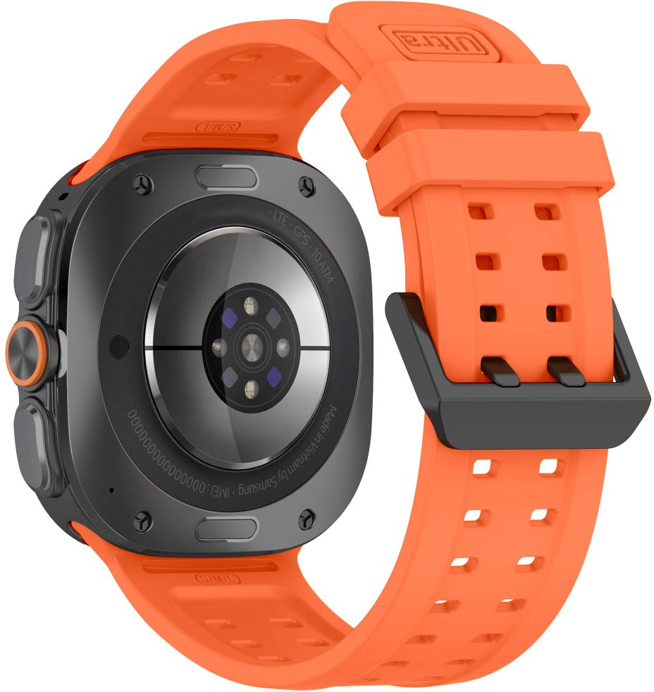Kaiš Tech-Protect Silicone Air za Samsung Galaxy Watch Ultra Series, Narandžasta