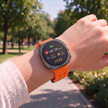 Kaiš Tech-Protect Silicone Air za Samsung Galaxy Watch Ultra Series, Narandžasta