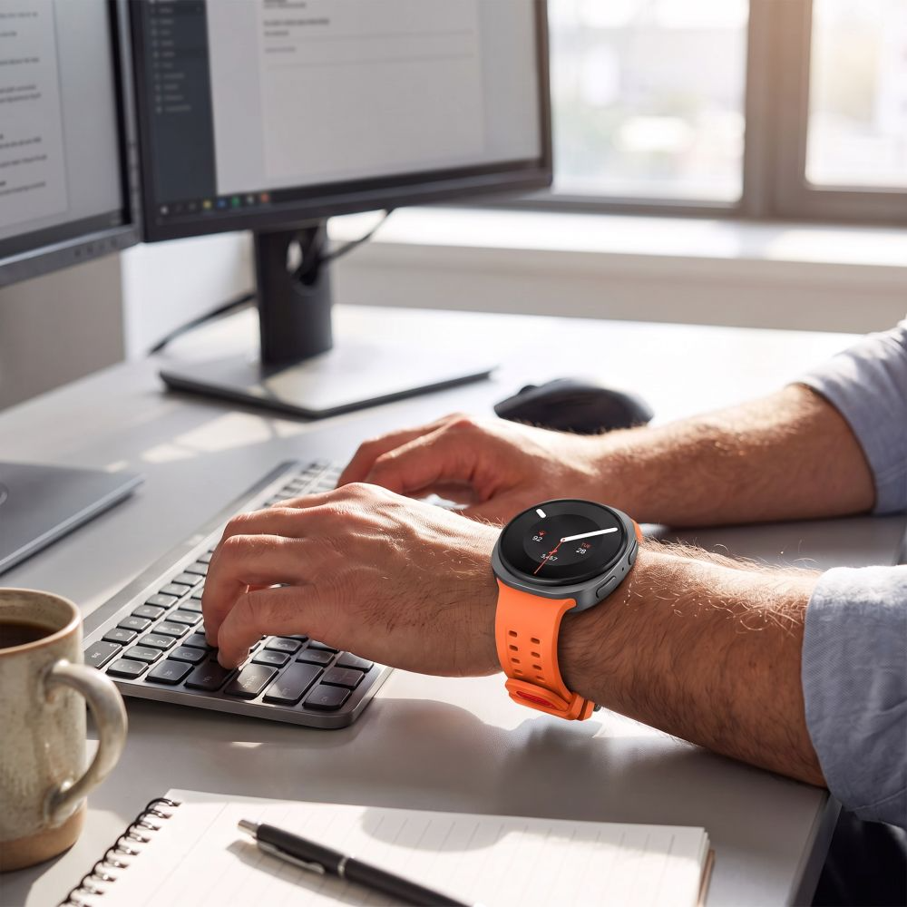 Tech-Protect Silicone Air narukvica za Samsung Galaxy Watch9 / Watch8 / Watch8 Classic Series, Narandžasta
