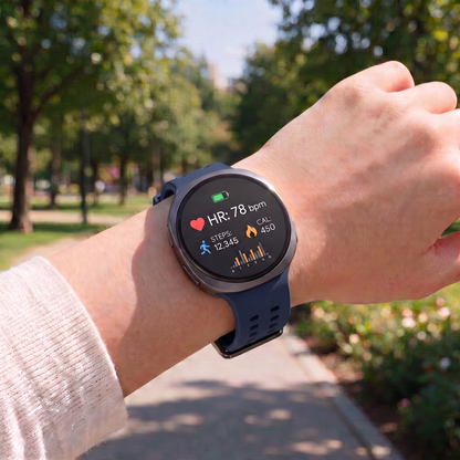 Tech-Protect Silicone Air kaiš za Samsung Galaxy Watch9 / Watch8 / Watch8 Classic Series, Tamnoplava