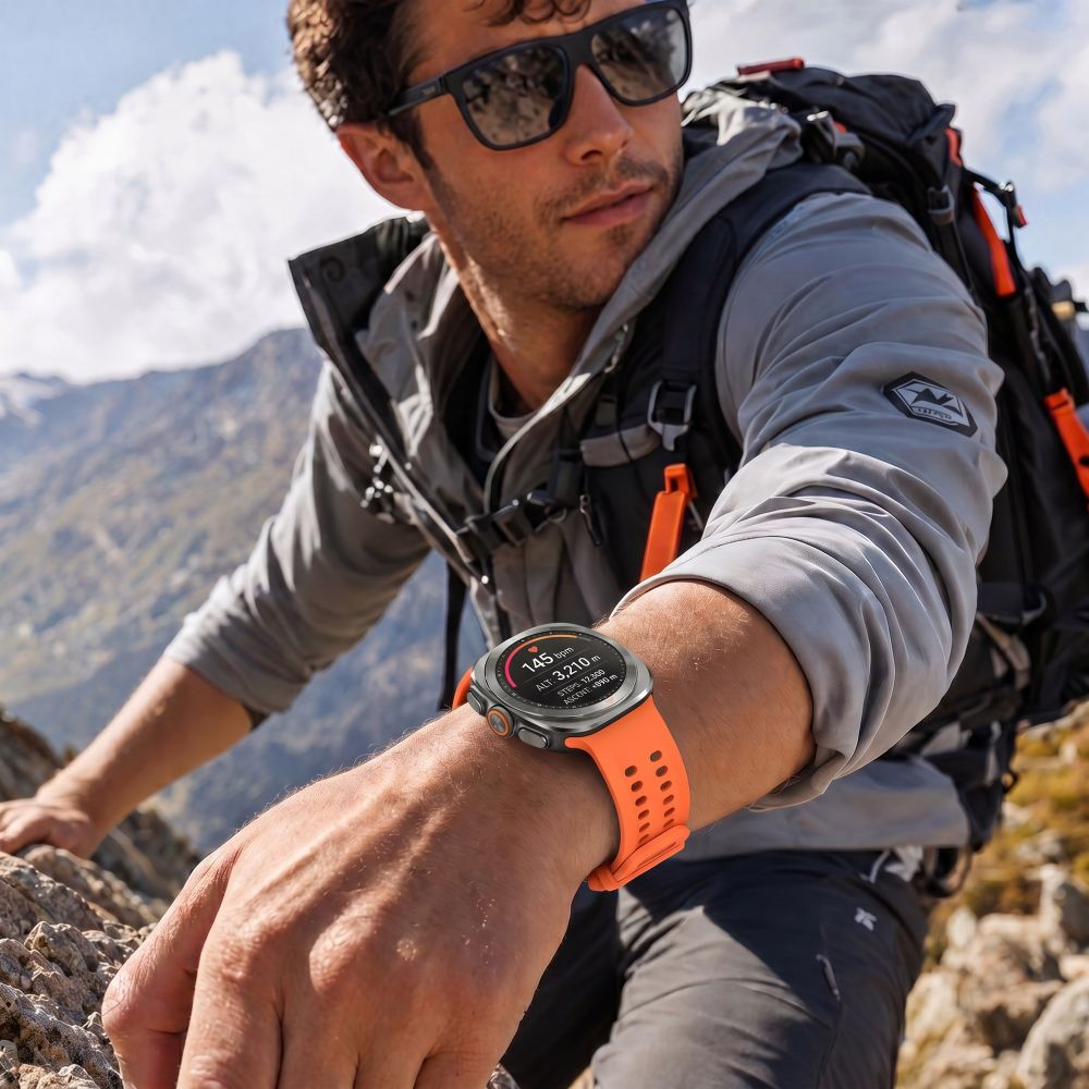 Kaiš Tech-Protect Silicone Air za Samsung Galaxy Watch Ultra Series, Narandžasta