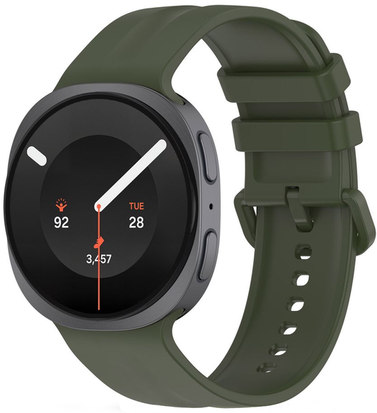 Kaiš Tech-Protect Silicone Evo za Samsung Galaxy Watch9 / Watch8 / Watch8 Classic Series, Zelena