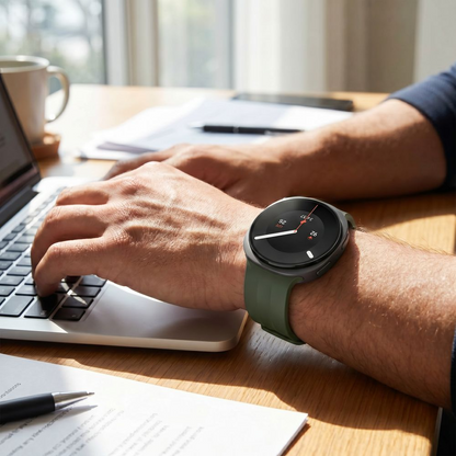 Kaiš Tech-Protect Silicone Evo za Samsung Galaxy Watch9 / Watch8 / Watch8 Classic Series, Zelena
