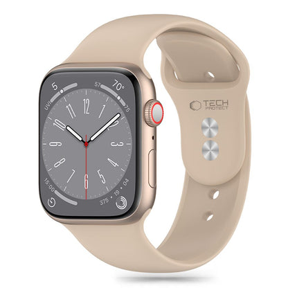 Kaiš Tech-Protect Silicone za Apple Watch 41mm / 40mm / 38mm Series, Bež
