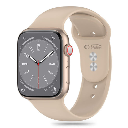 Kaiš Tech-Protect Silicone za Apple Watch 41mm / 40mm / 38mm Series, Bež