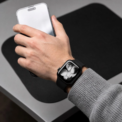 Tech-Protect silikonska narukvica za Apple Watch 49mm / 46mm / 45mm / 44mm serija, crna