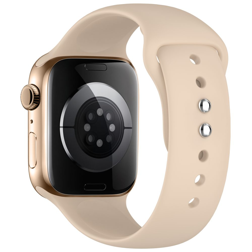 Kaiš Tech-Protect Silicone za Apple Watch 49mm / 46mm / 45mm / 44mm Series, Bež