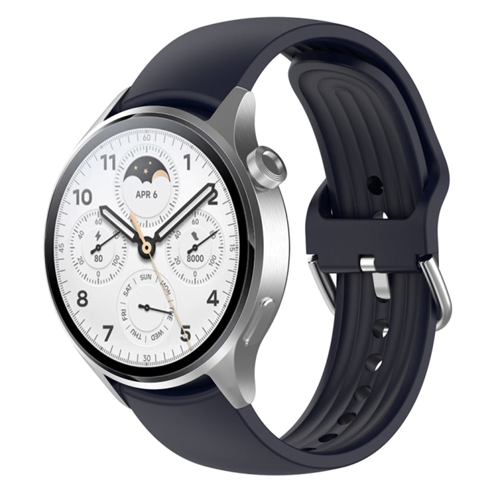 Kaiš Techsuit W003 za Huawei Watch / Xiaomi Watch Series, 22mm, Tamnoplav
