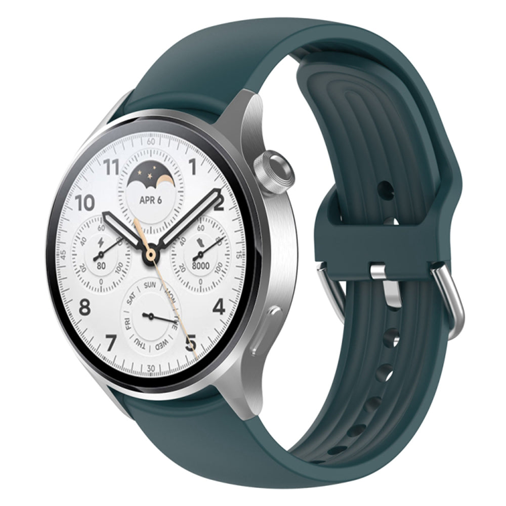 Kaiš Techsuit W003 za Huawei Watch / Xiaomi Watch Series, 22mm, Zelena