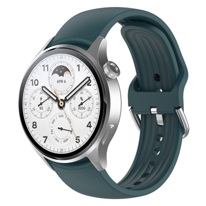 Kaiš Techsuit W003 za Huawei Watch / Xiaomi Watch Series, 22mm, Zelena