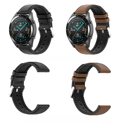 Kaiš Techsuit W007 za Samsung Galaxy Watch / Huawei Watch Series, 20mm, Crna