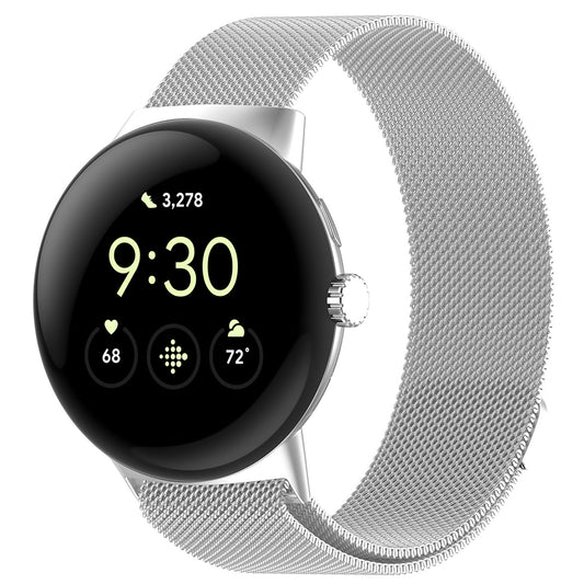 Kaiš Techsuit W009 za Google Pixel Watch 4 45mm, Srebrni