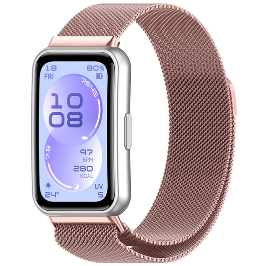 Kaiš Techsuit W009 za Huawei Band 11 / 11 Pro, Roze