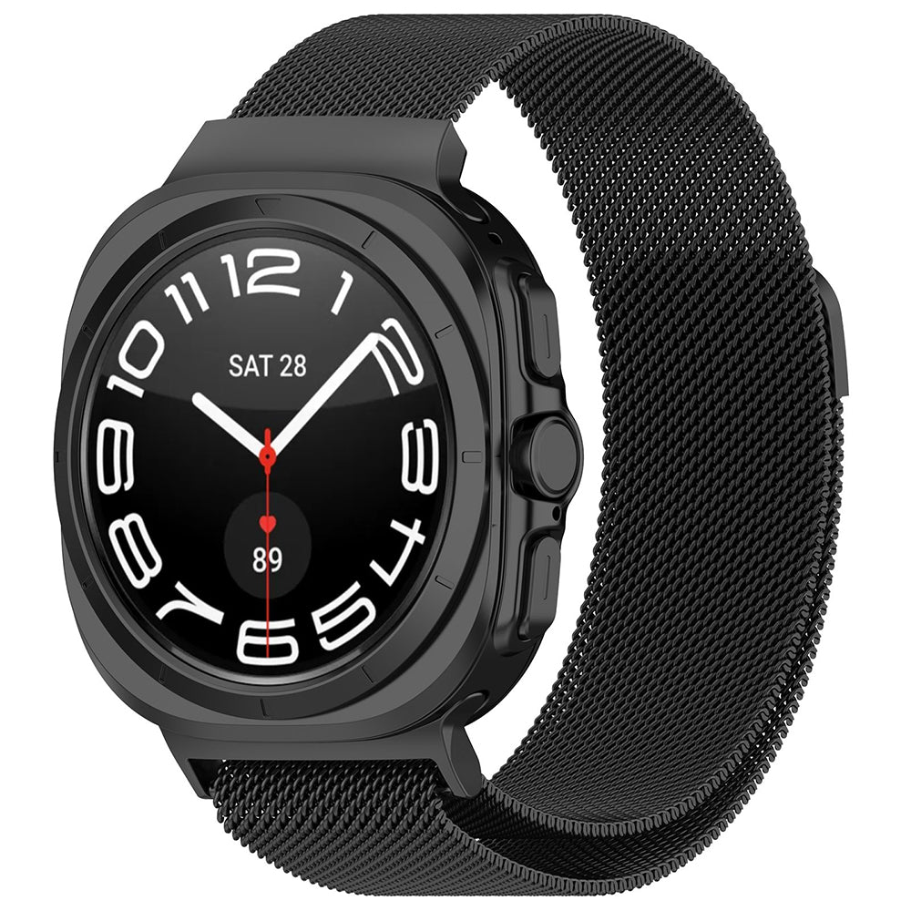 Kaiš Techsuit W009 za Samsung Galaxy Watch Ultra, Crni