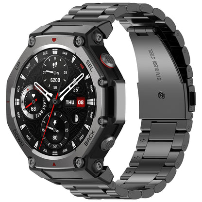 Kaiš Techsuit W010 za Amazfit T-Rex 3, Crni