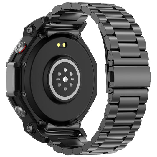 Kaiš Techsuit W010 za Amazfit T-Rex 3, Crni