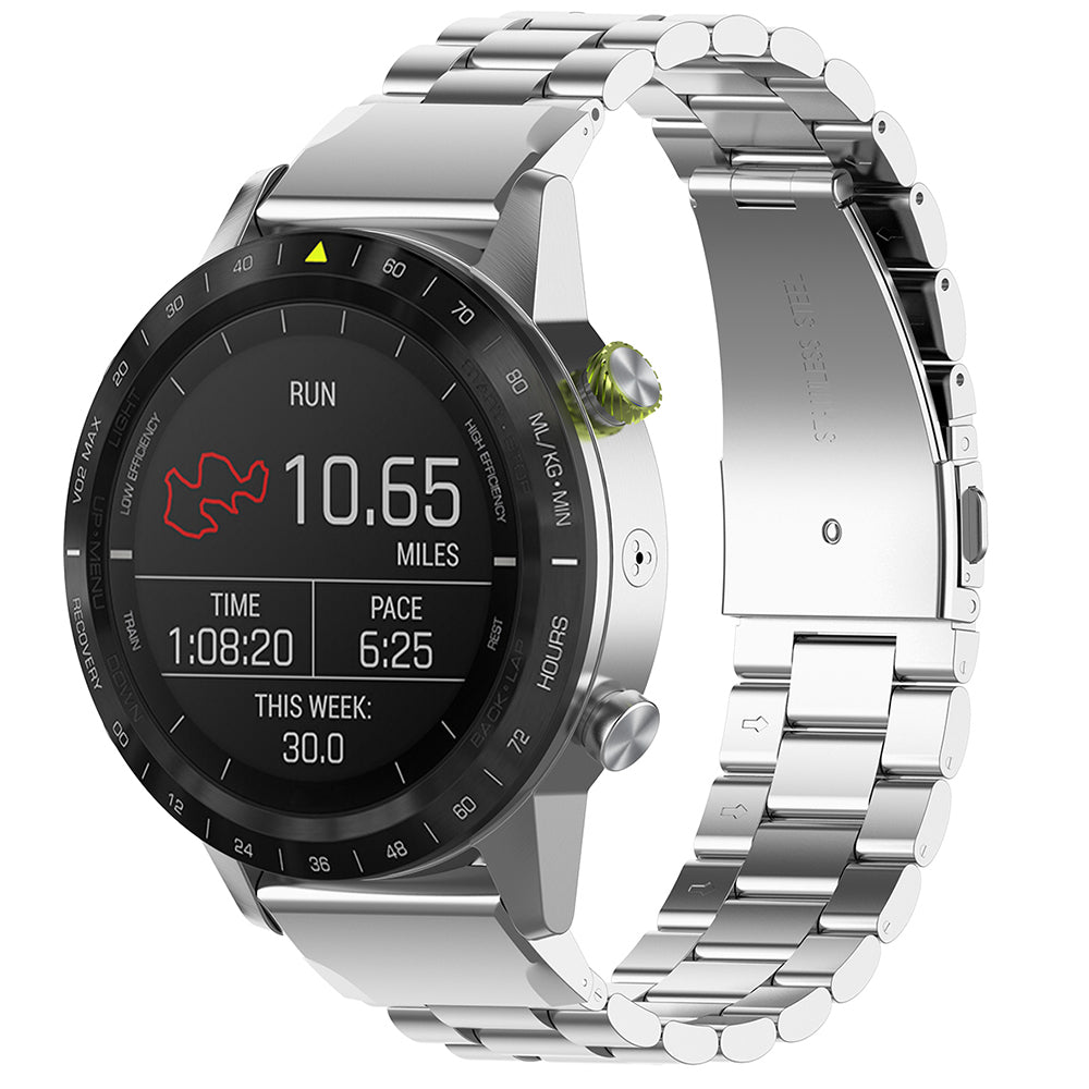 Kaiš Techsuit W010 za Garmin Watch Fenix / Forerunner Series, 22mm, Srebrni