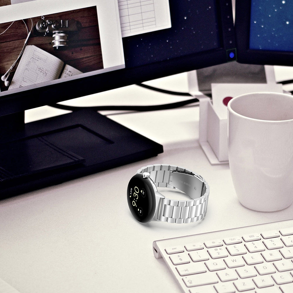 Kaiš Techsuit W010 za Google Pixel Watch 4 45mm, Srebrni