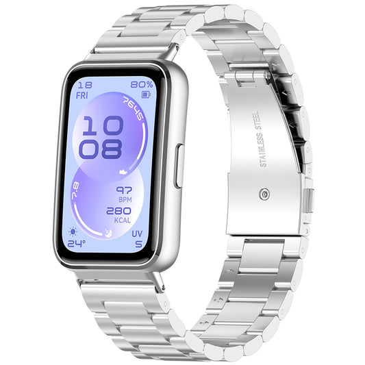 Kaiš Techsuit W010 za Huawei Band 11 / 11 Pro, Srebrni
