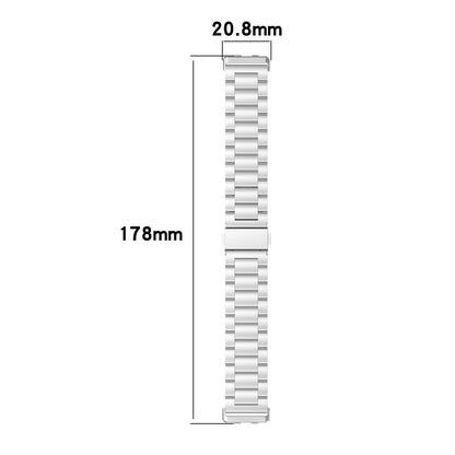 Kaiš Techsuit W010 za Huawei Band 11 / 11 Pro, Srebrni