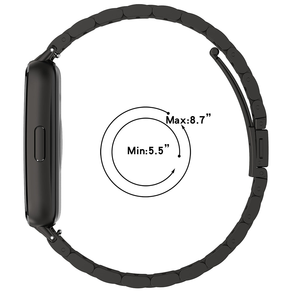 Kaiš Techsuit W010 za Huawei Band 11 / 11 Pro, Srebrni