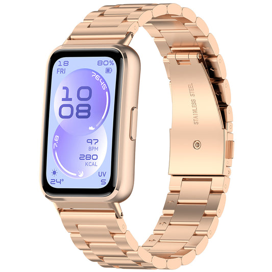 Curea Techsuit W010 za Huawei Band 11 / 11 Pro, Roze