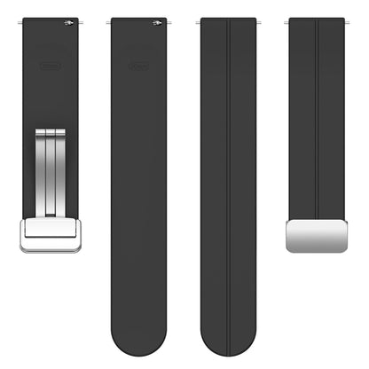 Kaiš Techsuit W011 za Samsung Galaxy Watch / Huawei Watch Series, 20mm, Crni