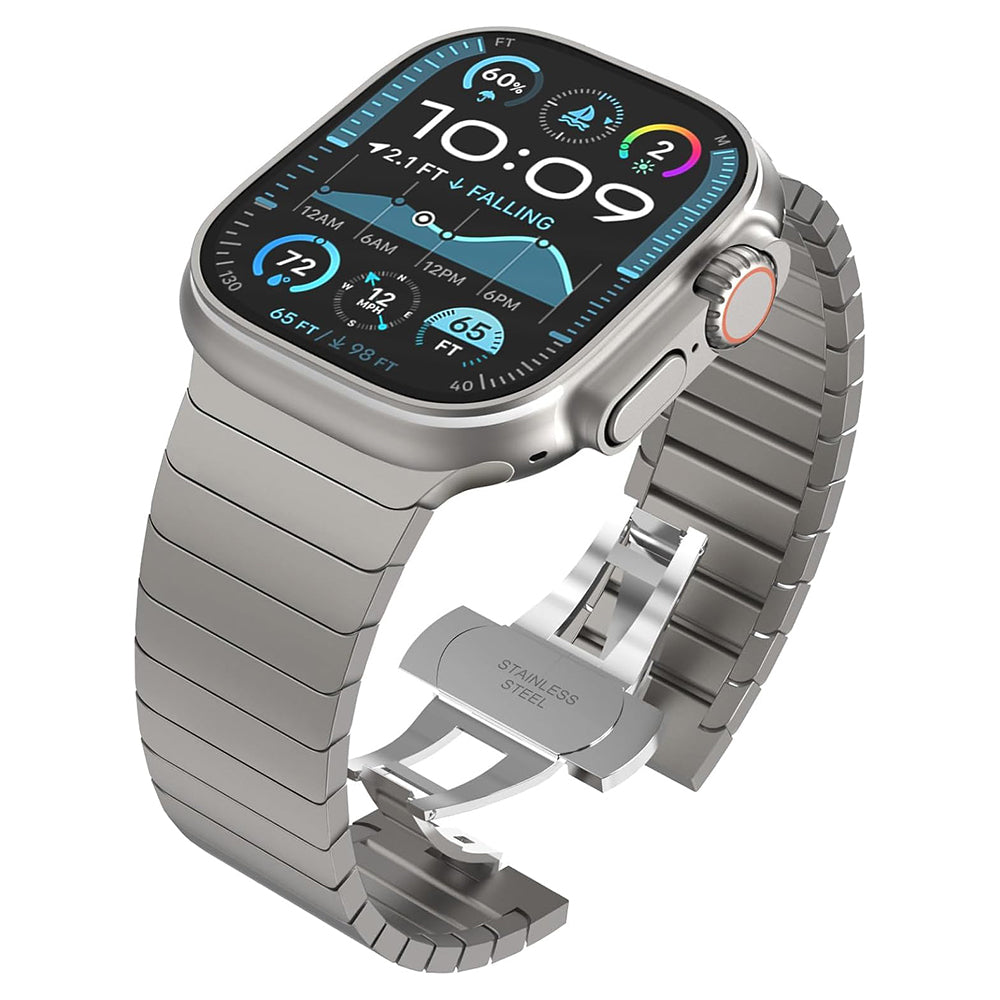 Kaiš Techsuit W012 za Apple Watch 42mm / 41mm / 40mm / 38mm serije, Srebrni