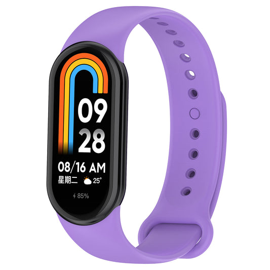 Kaiš Techsuit W014 za Xiaomi Smart Band 10 / 9 / 8, Ljubičasta