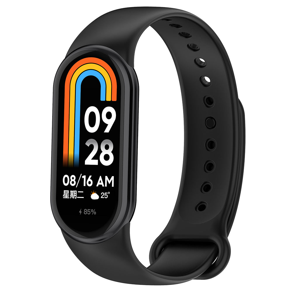 Kaiš Techsuit W014 za Xiaomi Smart Band 9 / 8, Crni