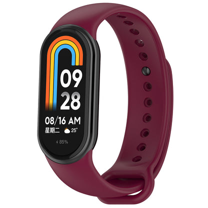 Kaiš Techsuit W014 za Xiaomi Smart Band 9 / 8, Tamno Crvena