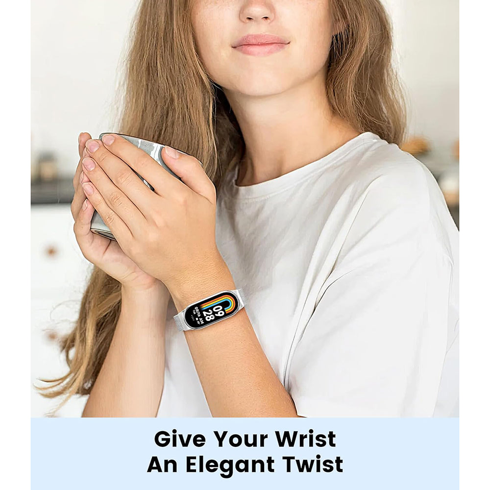 Kaiš Techsuit W022 za Xiaomi Smart Band 9 / 8, 15mm, Zlatni