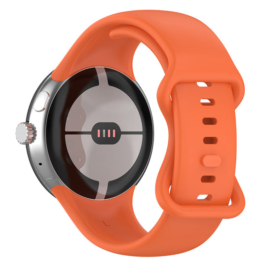 Techsuit kaiš W031 za Google Pixel Watch 4 41mm / Watch 3 41mm / Watch 2 / Watch, Narandžasta