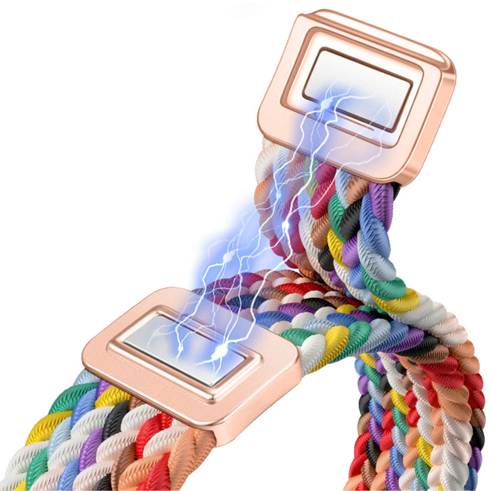 Curea Techsuit W032 za Xiaomi Smart Band 9 / 8, Roze