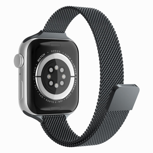 Kaiš Techsuit W034 za Apple Watch 49mm / 46mm / 45mm / 44mm / 42mm serije, Crni