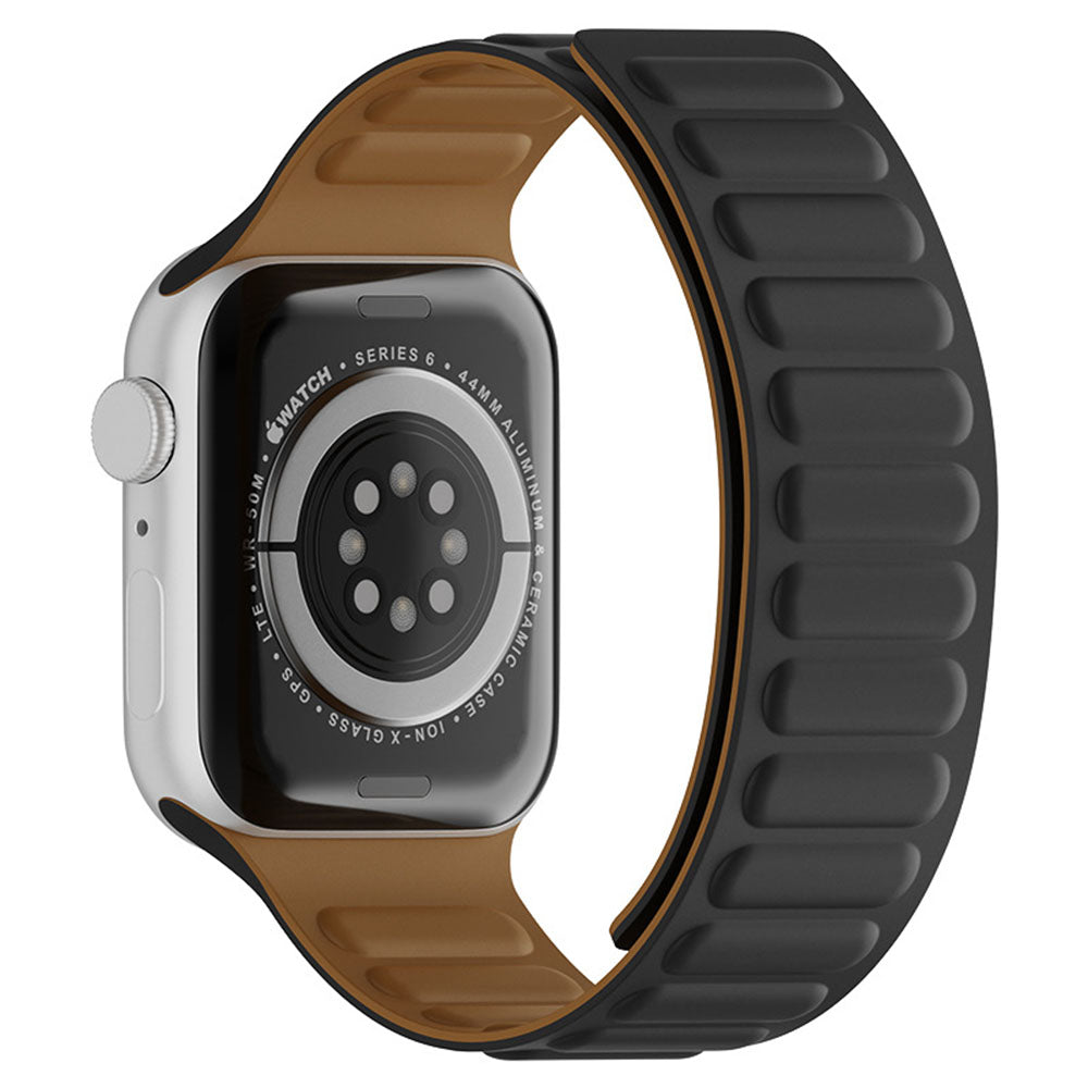 Kaiš Techsuit W035 za Apple Watch 49mm / 46mm / 45mm / 44mm / 42mm serije, Crni