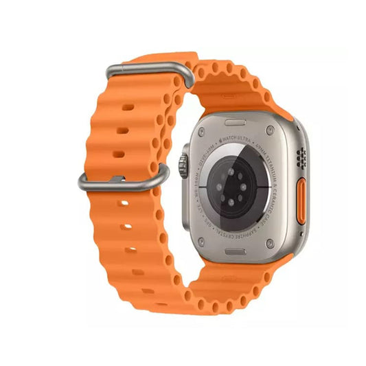 Techsuit kaiš W038 za Apple Watch 49mm / 46mm / 45mm / 44mm / 42mm Series, Narandžasta
