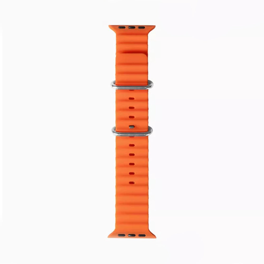 Techsuit kaiš W038 za Apple Watch 49mm / 46mm / 45mm / 44mm / 42mm Series, Narandžasta