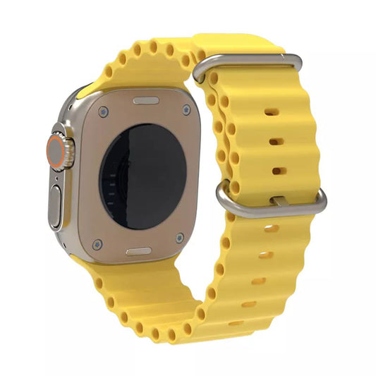 Kaiš Techsuit W038 za Apple Watch 49mm / 46mm / 45mm / 44mm / 42mm serije, Žuta