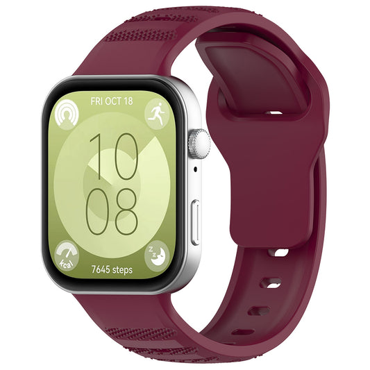 Techsuit kaiš W050 za Huawei Watch Fit 5 Pro / Fit 5 / Fit 4 Pro / Fit 4 / Fit 3, Bordo