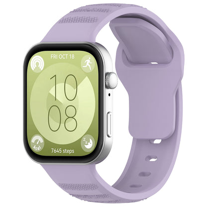 Kaiš Techsuit W050 za Huawei Watch Fit 4 Pro / Watch Fit 4 / Watch Fit 3, Ljubičasti