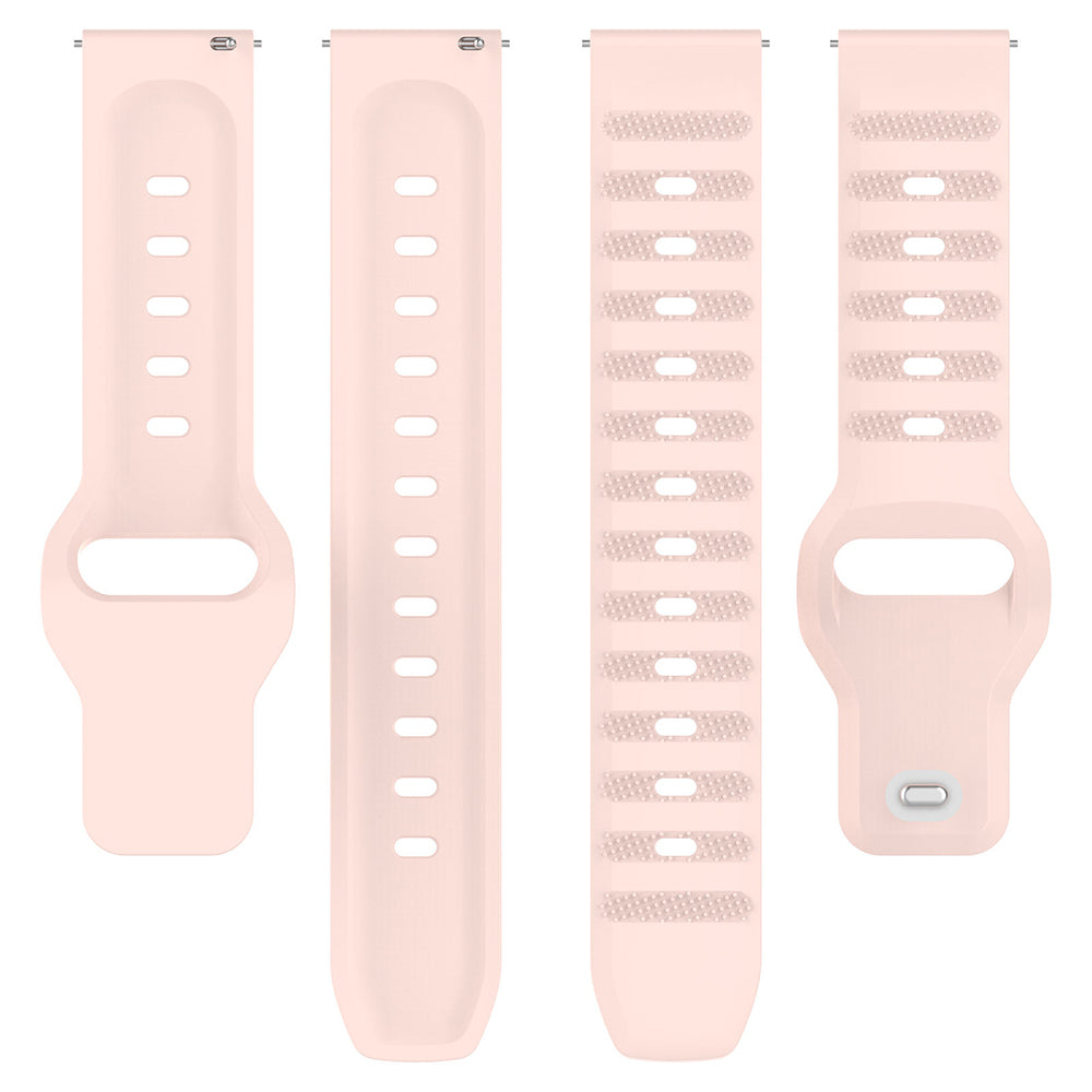 Curea Techsuit W050 za Huawei Watch / Xiaomi Watch Series, 22mm, Roze